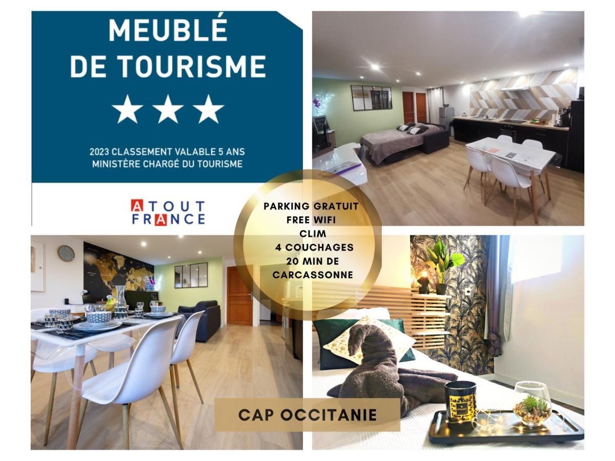 LE CONCORDE-Cosy-WIFI-Clim-Idéal-famille et pros Bram Esterno foto