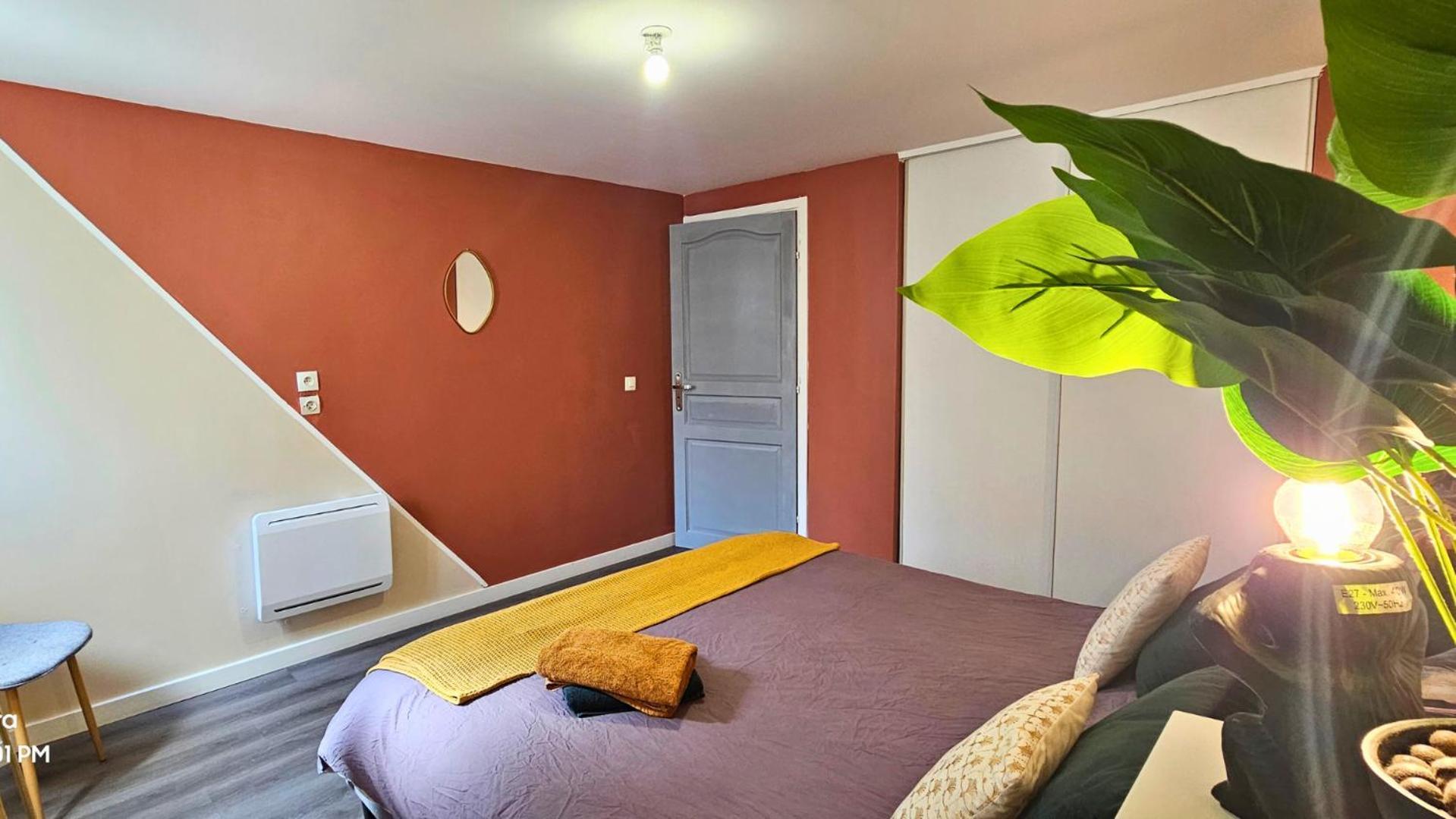 LE CONCORDE-Cosy-WIFI-Clim-Idéal-famille et pros Bram Esterno foto